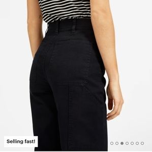 Everlane Black Carpenter Pants